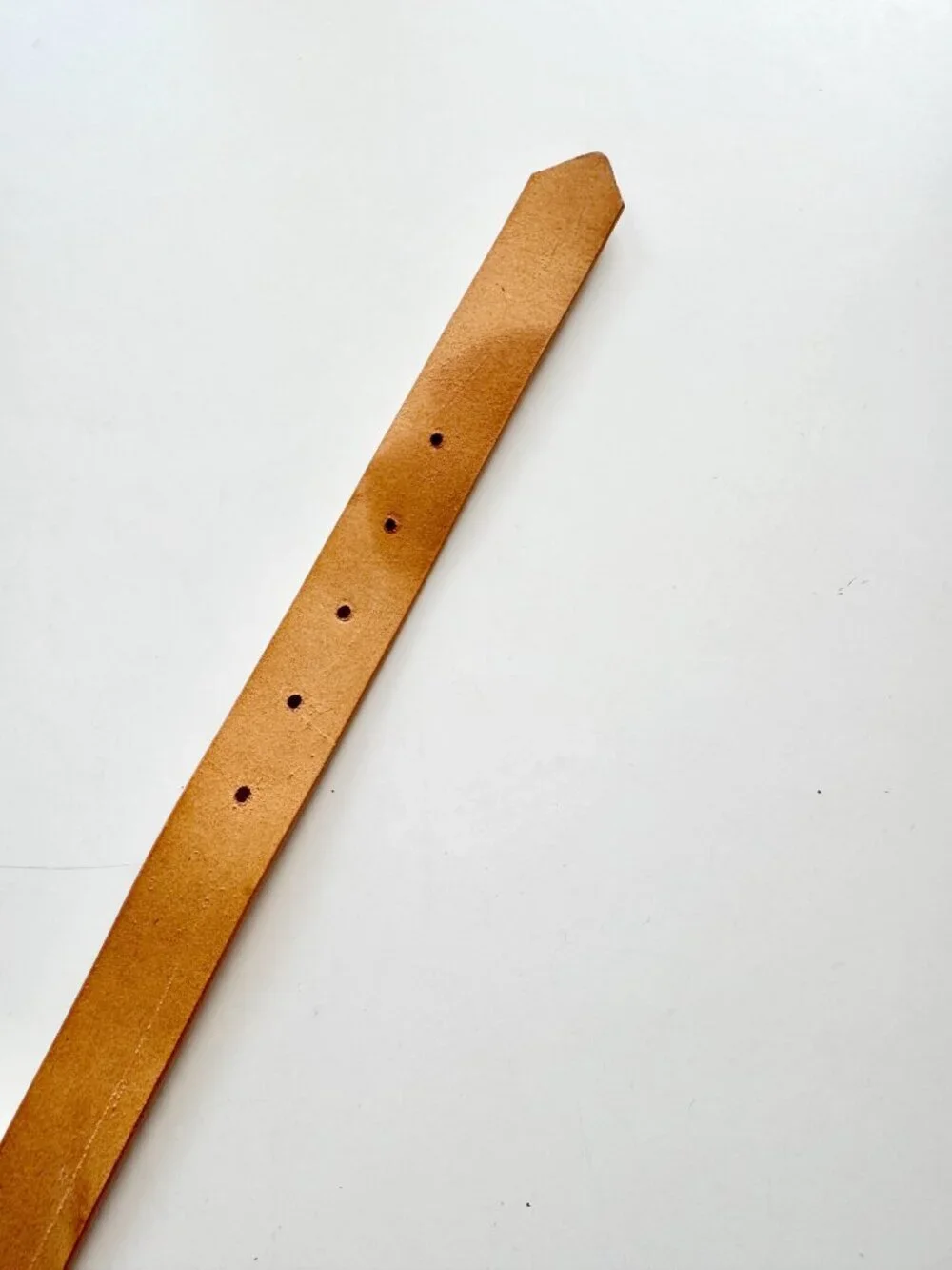Vintage EMMANUEL Brown Leather Hip Belt, Size L - Made in Canada - Picture 5 of 9